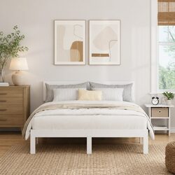 White Nightstand Set Featuring Minimalist Design