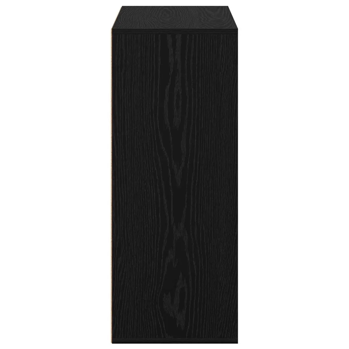 Modern Sideboard Storage Cabinet Black Oak Living Room Dining Furniture Shelving