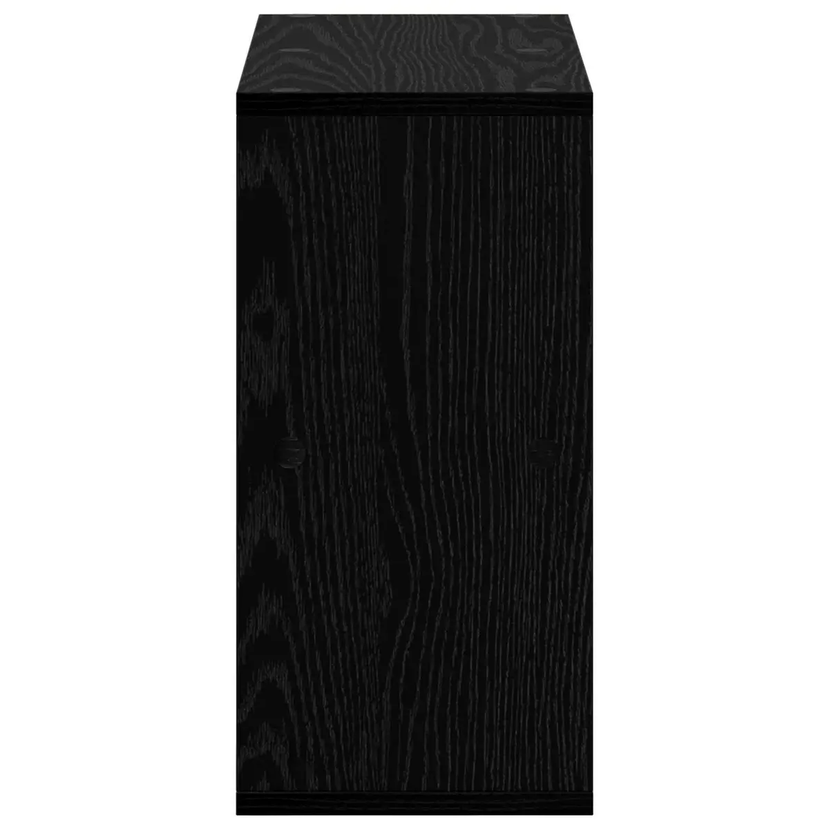 Sideboard with Drawer Black Oak Storage Cabinet Living Room Buffet 49.5 x 22 x