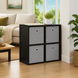 Black Oak Sideboard: Sturdy and Minimalist Design