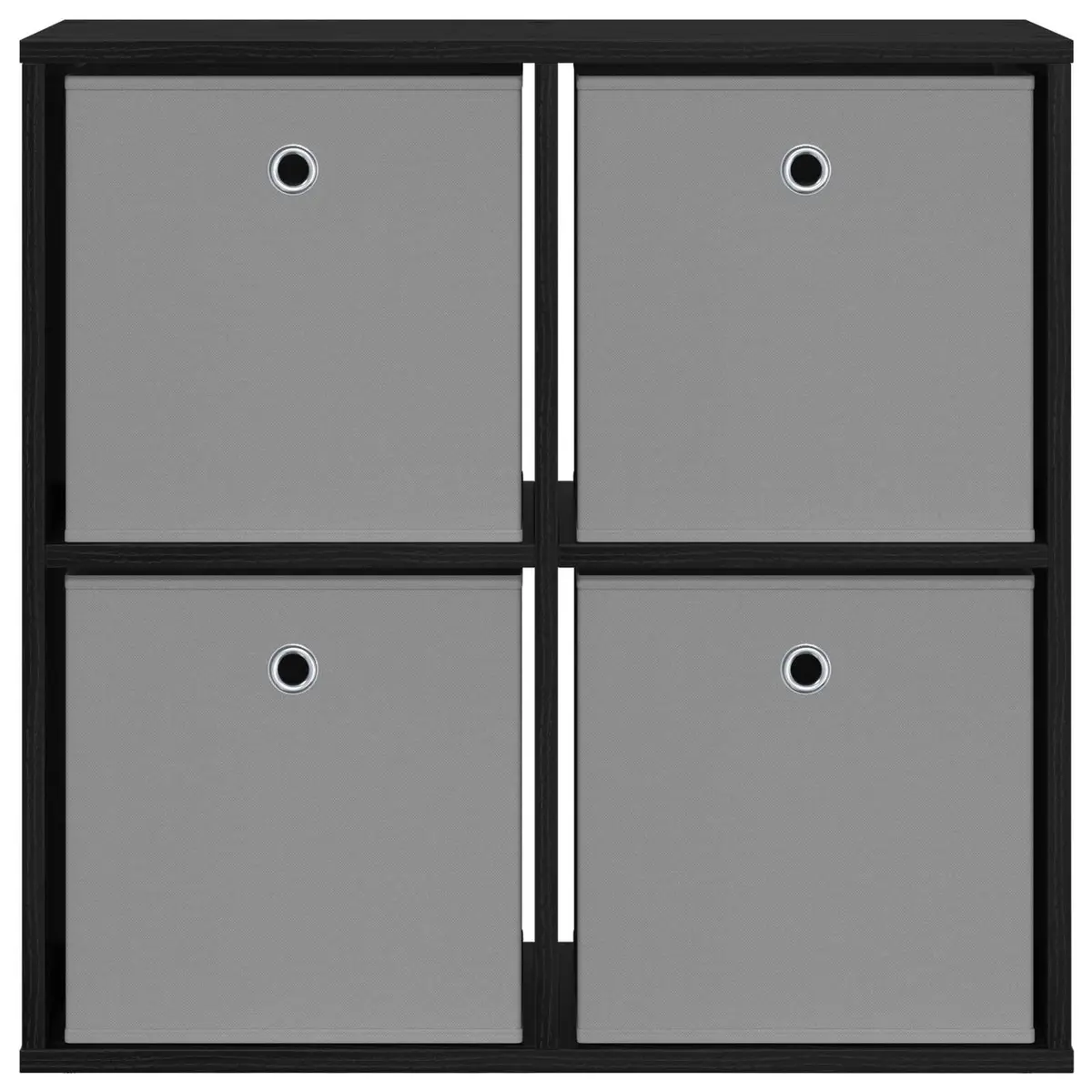 Sideboard Black Modern Storage Cabinet with Drawer for Living Room