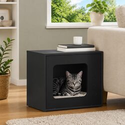 Cat House with Modern Design and Scratch-Resistant Finish