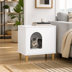 Modern Cat House - Minimalist Design for Indoor Use