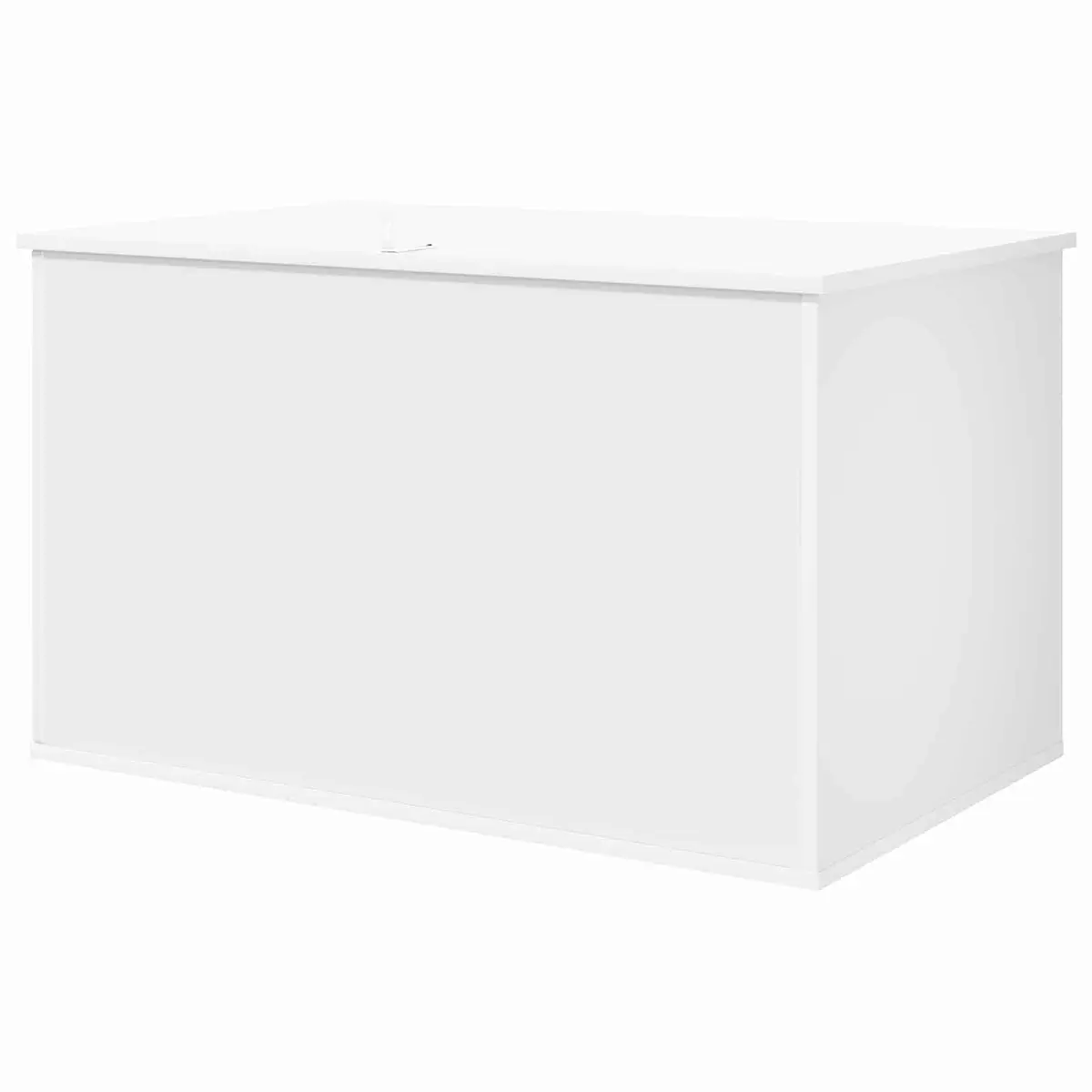 Cat House White Engineered Wood 85x55x50.5cm Modern Pet Furniture Indoor Lounger