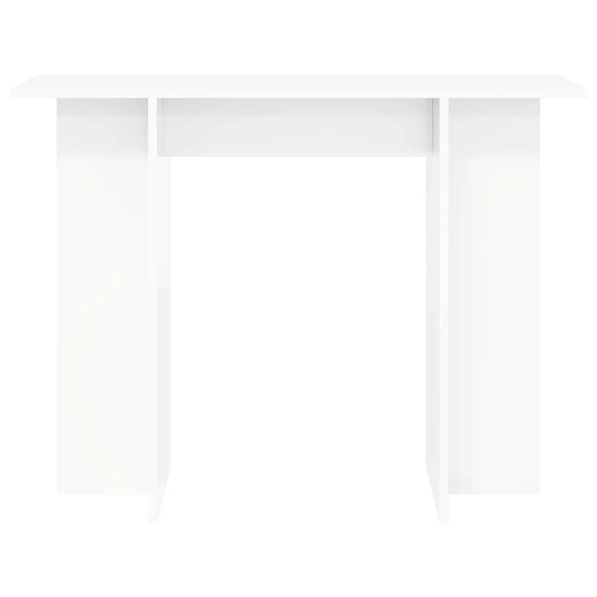 Console Table White 100x30x75cm Modern Hallway Entryway Living Room Accent