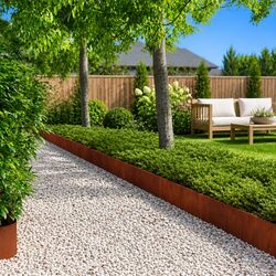 Steel Lawn Edging Set of 20 for Garden Borders