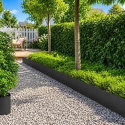 Effortless Lawn Edging - 10 Flexible Steel Pieces