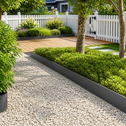 Your Garden Needs This Lawn Edging Border 10 pcs 103 x 25 cm