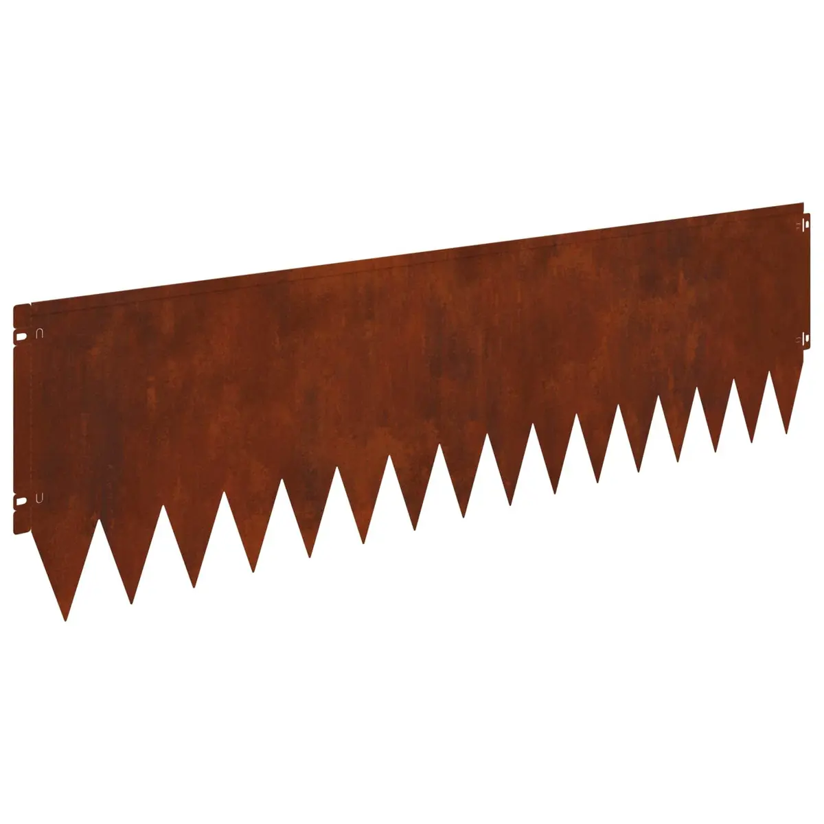Garden Lawn Edging 20 Pieces Steel Borders 103 x 30 cm Landscape Boundary