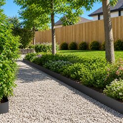 Compact and Sturdy Garden Edging - 20 Flexible Steel Borders