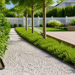 Steel Lawn Edging Set - 10 Pieces for Your Garden