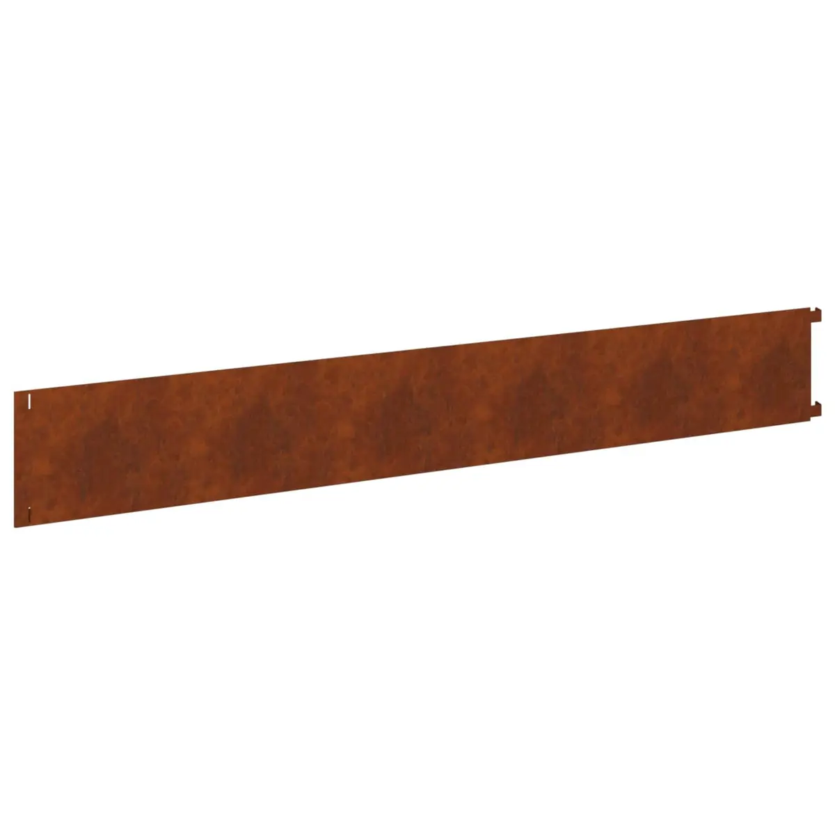 Garden Lawn Edging Brown Flexible Steel Landscape Edging 20 Piece