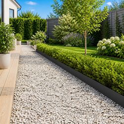 Compact Steel Lawn Edging for Modern Gardens