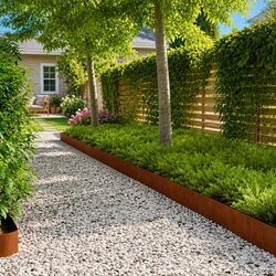 Concise Steel Lawn Edging Set of 20 Pieces