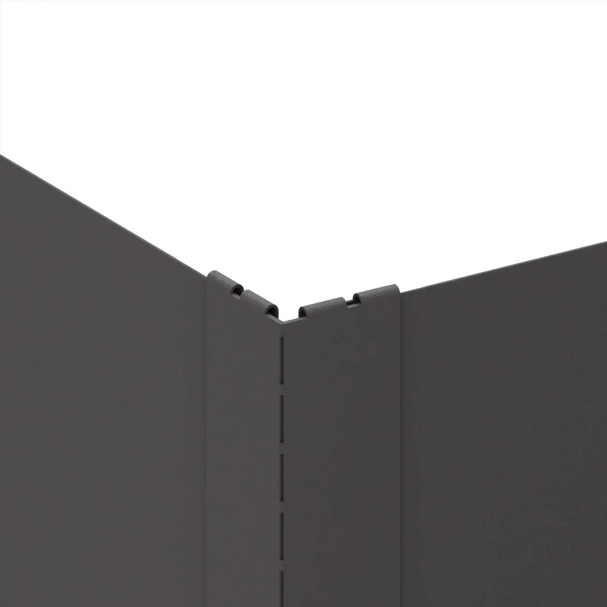 Garden Lawn Edging Border Black Steel 100x100x20cm Durable Landscape Barrier