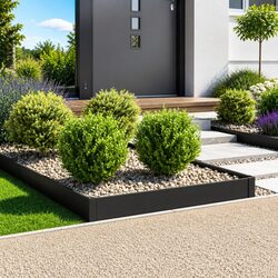 Steel Garden Edging Set - 4 Pieces, Built to Last