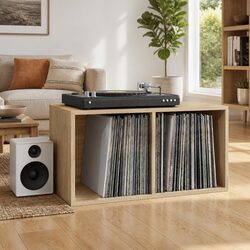 Vinyl Storage Box: Sturdy and Stylish LP Organizer