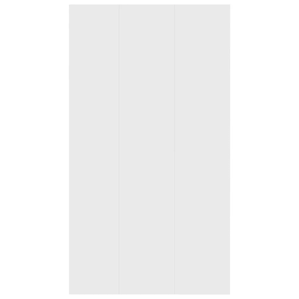 Book Cabinet Sideboard White 66x30x98 cm Storage Shelf 6 Compartments