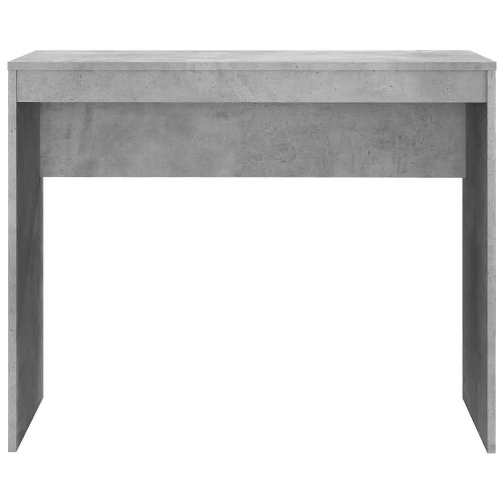 Desk Grey Engineered Wood 90x40x72 cm Modern Study Work Table