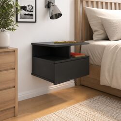 Sleek Floating Nightstand with Modern Aesthetic