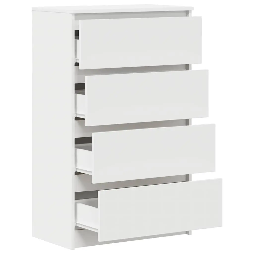 Sideboard White Storage Cabinet Engineered Wood Buffet Console Table Living