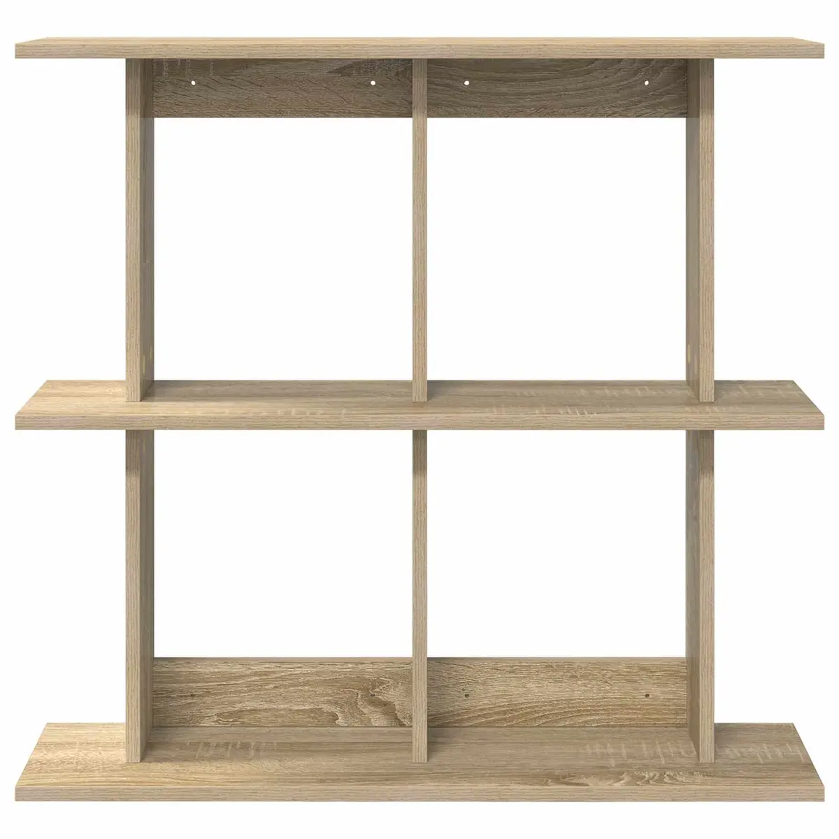 Wall Shelf Brown Sonoma Oak 80cm Wall-Mounted Storage Shelving