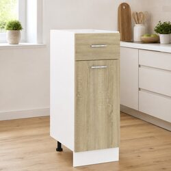 Brown Kitchen Storage Cabinet