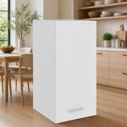 White Wall-Mounted Kitchen Storage Unit 29.5x31x60cm