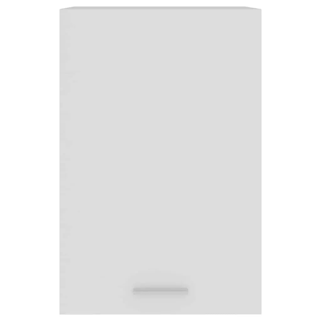 Hanging Kitchen Cabinet White 39.5x31x60cm Wall Mounted Storage Cupboard 2 Shelf