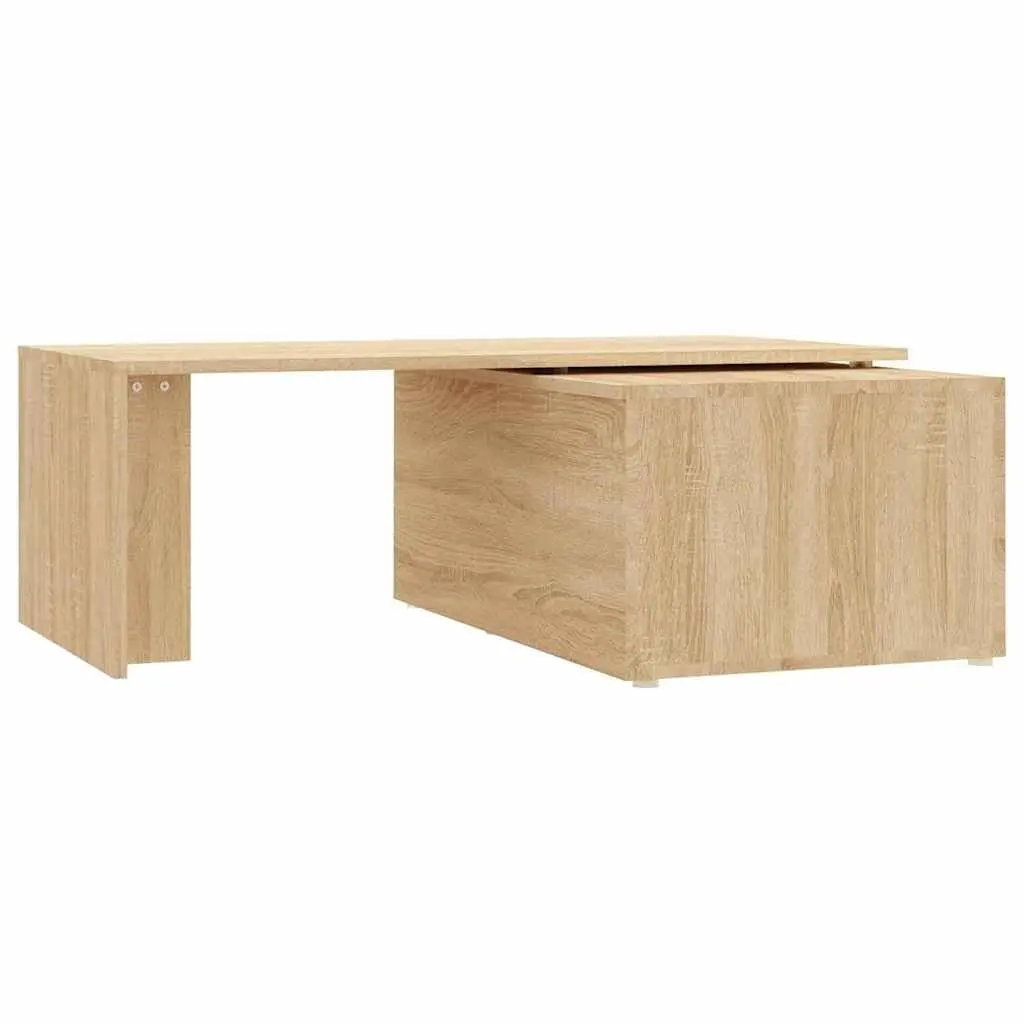 Coffee Table Brown Engineered Wood 150x50x35cm Spacious Top Surface