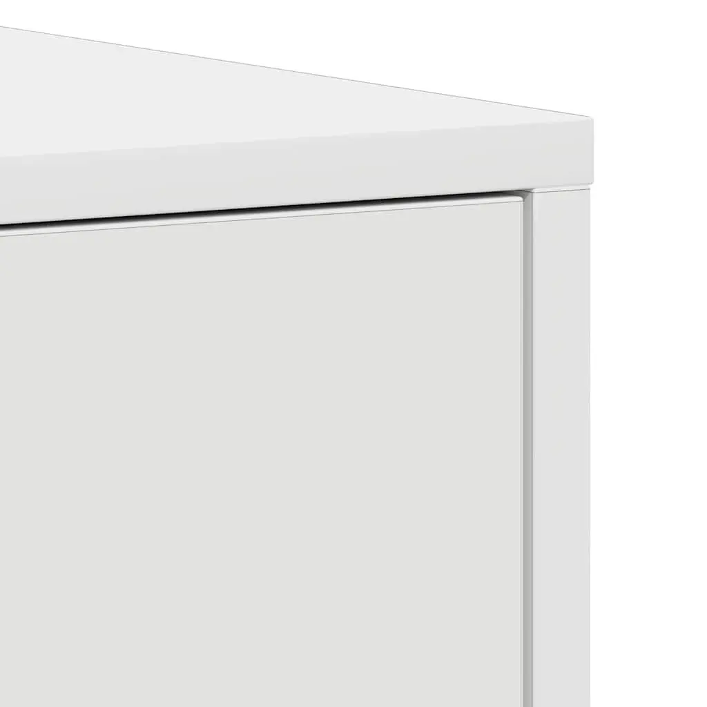 White Bathroom Cabinet 30x30x183.5 cm with Storage Options