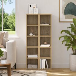 Compact and Stylish Sonoma Oak CD Cabinet