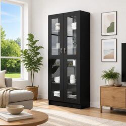 Your New Black Vitrine Cabinet for Home Storage