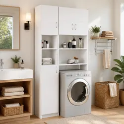 Compact Bathroom Storage Cabinet with Ample Space