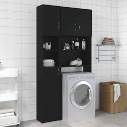 Efficient Bathroom Storage Cabinet with 6 Shelves