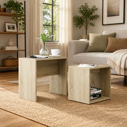 2-Piece Nesting Coffee Table Set