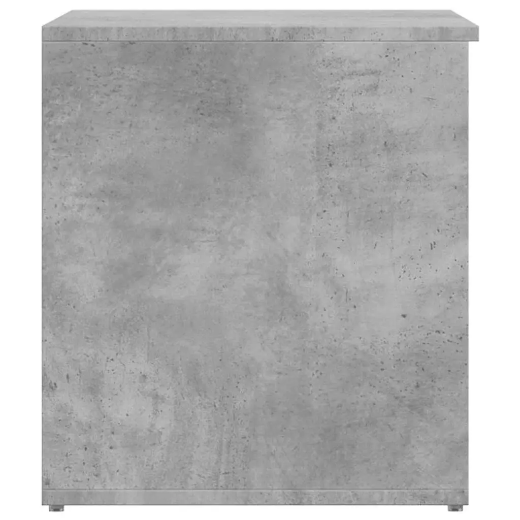 Storage Chest Grey Engineered Wood Bedroom Living Room Organizer Box Furniture