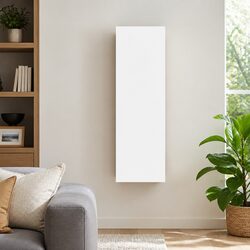 White TV Cabinet with 2 Shelves for Easy Storage