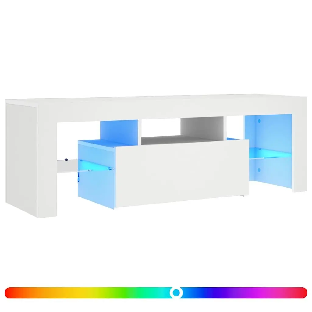 TV Cabinet with RGB LED Lighting