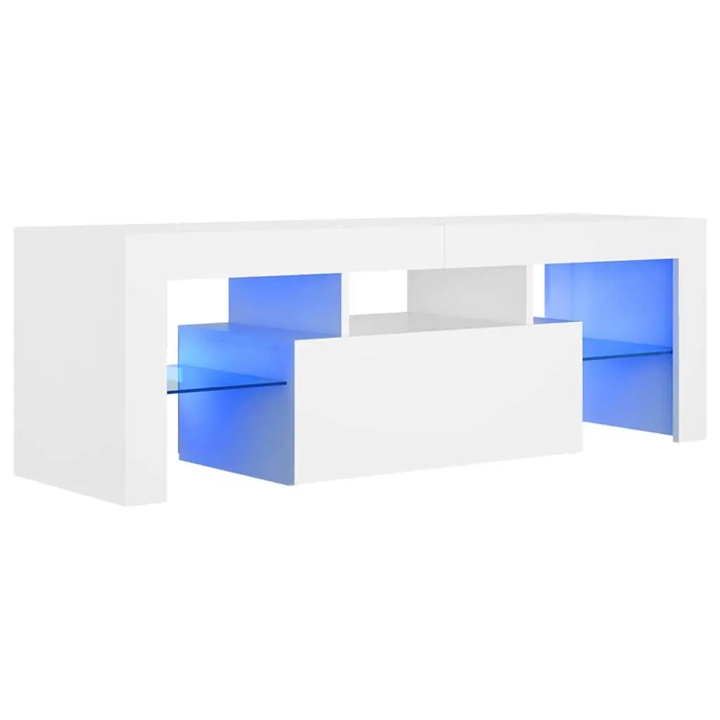 TV Cabinet with RGB LED Lighting