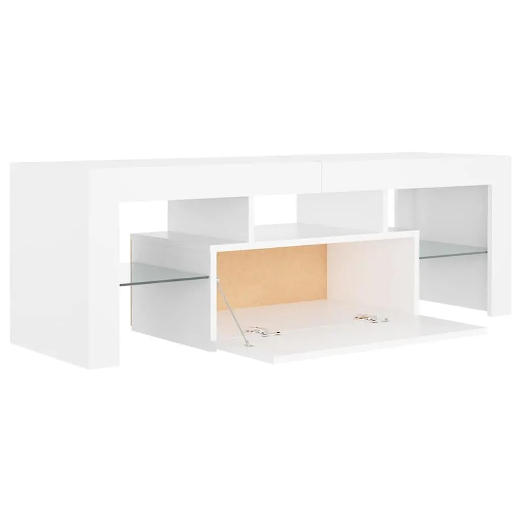 TV Cabinet with RGB LED Lighting