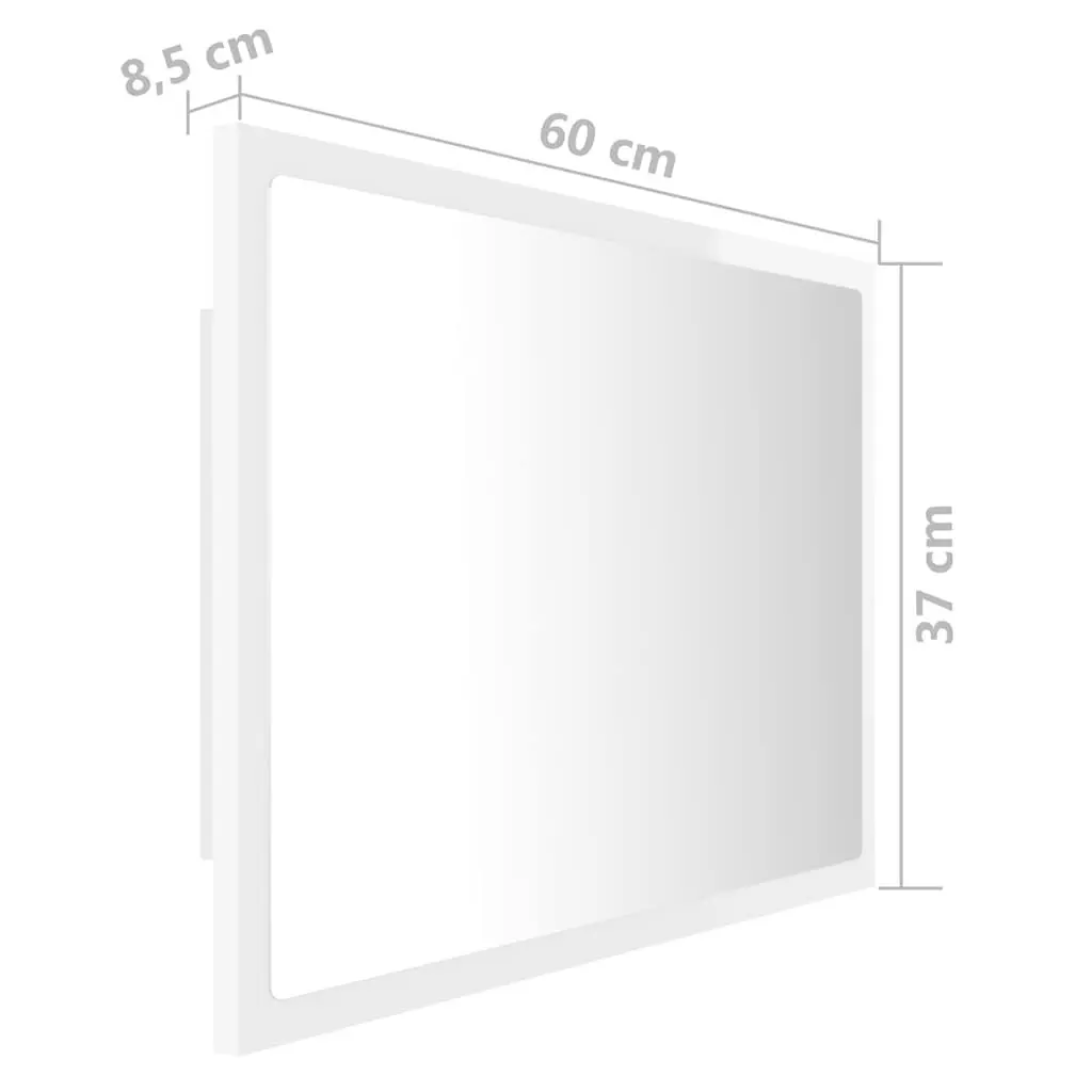 LED Bathroom Mirror with Color Options