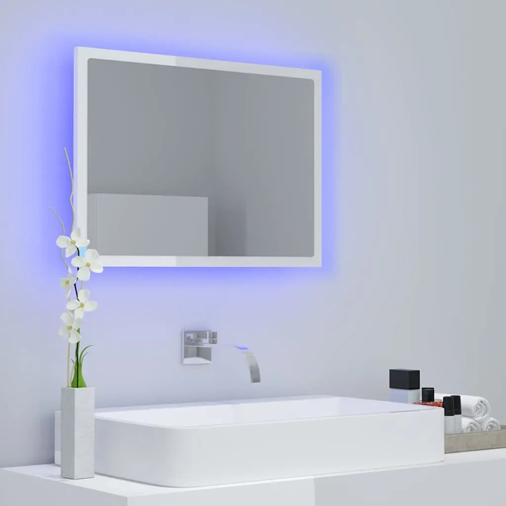 LED Bathroom Mirror with Color Options