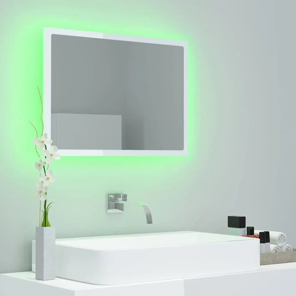 LED Bathroom Mirror with Color Options