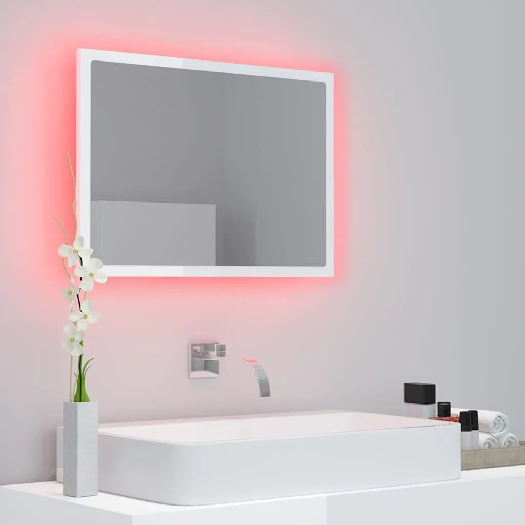 LED Bathroom Mirror with Color Options