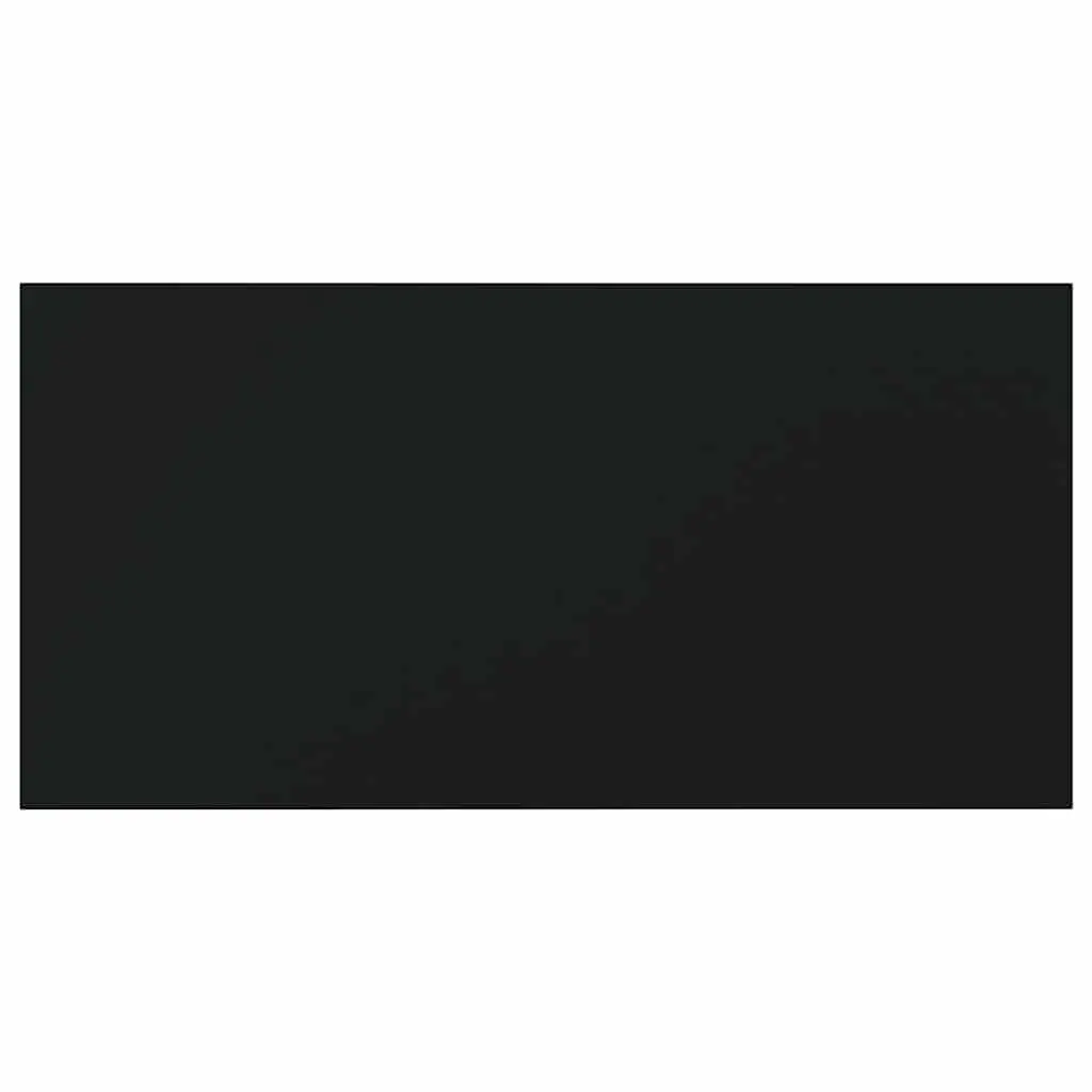 Floating Shelf Boards Black 40 x 20 cm Set of 4 Storage Shelving Panel for Home Office