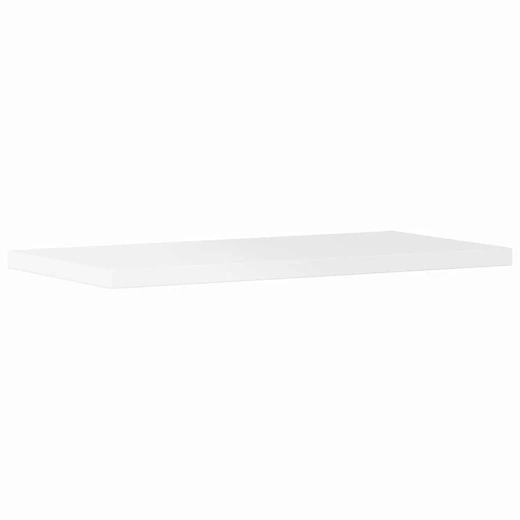 Bookshelf Boards White 40x20x1.5 cm Engineered Wood Wall Shelves Storage