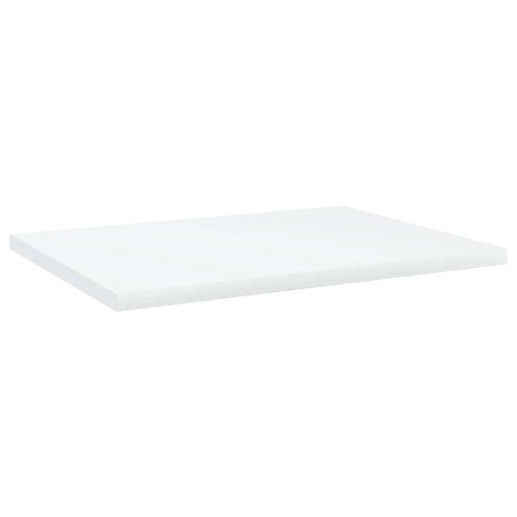 Bookshelf Boards 4 pcs White 40x30x1.5 cm Storage Shelves Panel