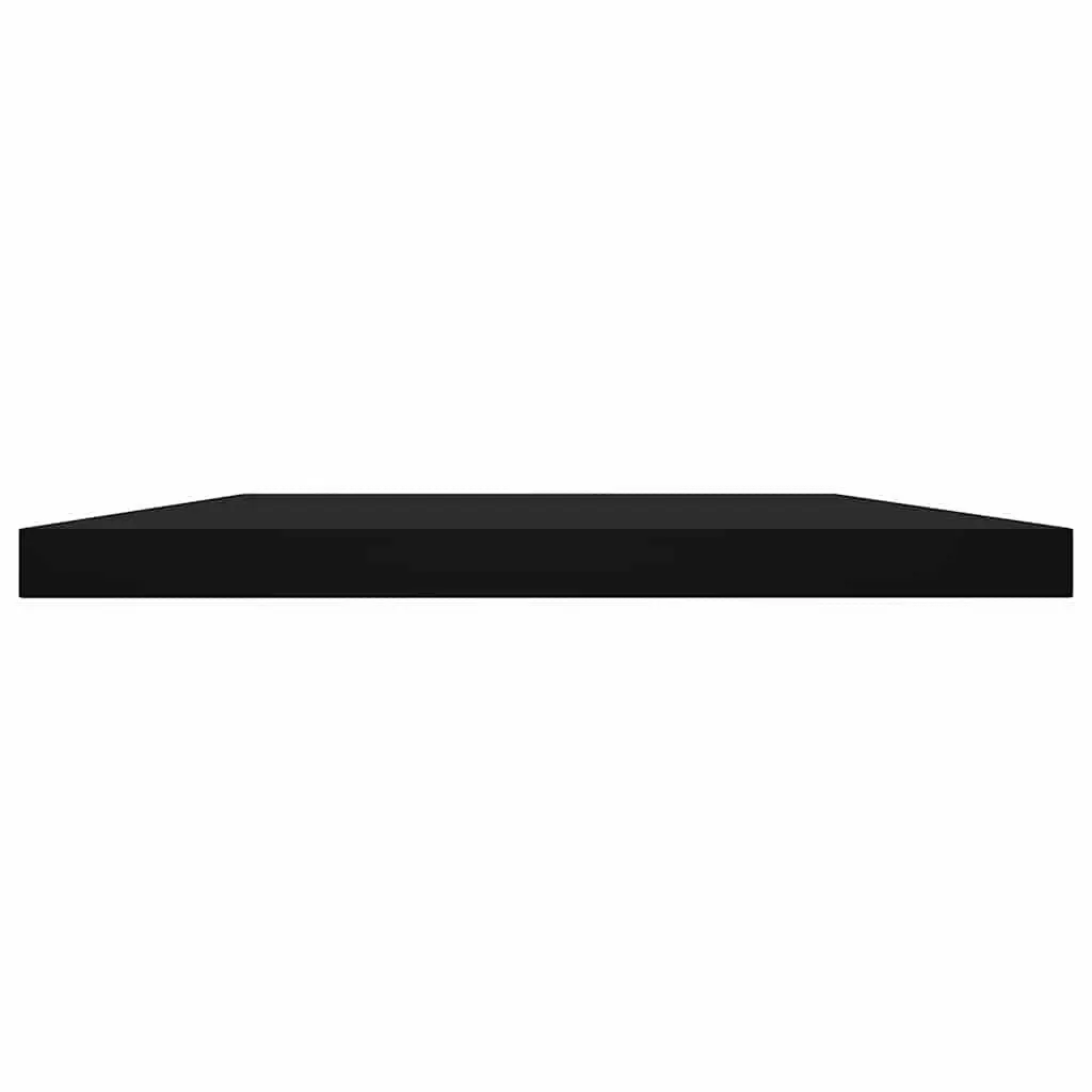 Bookshelf Boards Black 40x30x1.5 cm Engineered Wood Storage 4 Piece