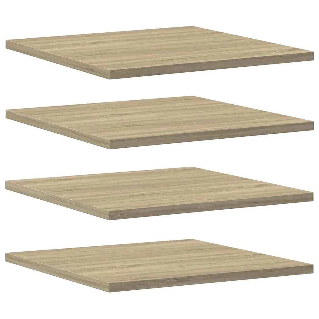 Floating Shelves Boards Brown 40x40x1.5 cm Wall Mount Storage Shelving